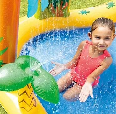 tunika sa renderom: 🌴 Intex dečiji bazen sa toboganom – Dino Park / Wet Set Collection — 5