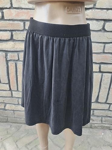 Venčanice i aksesoari: Suknja M veličina - Crna, lepršava suknja A-kroja do kolena - — 2