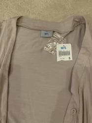 crop top c a: S (EU 36), M (EU 38), Jednobojni, bоја - Bež — 2
