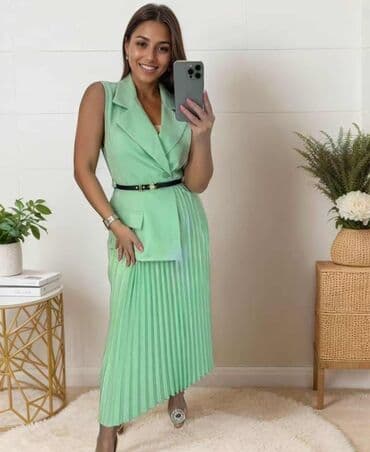 haljine od rebrastog pamuka: Other sleeves — 1