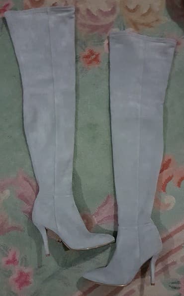 jimmy choo cizme: High boots, 38 — 8