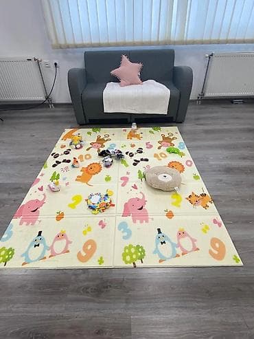 veliki bager igrača: Podloga za igru od XPE pene Circus 150x180 cm – NOU NOU (šifra — 6