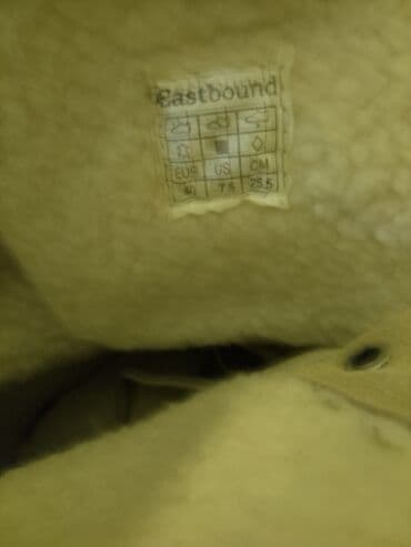 Ankle boots: High boots, 40 — 4