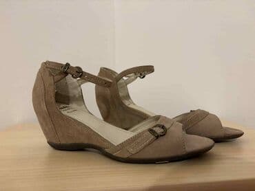 mokasine od prevrnute koze: Sandals, Bata, 36 — 3