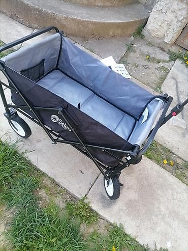 frotiri cena: Sklopiva transportna kolica na izvlačenje - Prostrana korpa od — 6