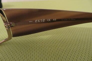 kozne mokasine sa debelim djonom: Prescription glasses, color - Gold — 9