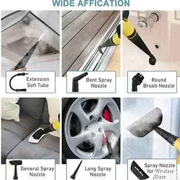 indukciona ploca sa dve ringle: Ručni parni čistač – multifunkcionalni uređaj za dubinsko čišćenje bez — 5