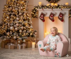 Dečiji nameštaj: Dečja fotelja – udobna i lagana - Mekana, penasta fotelja prilagođena — 1