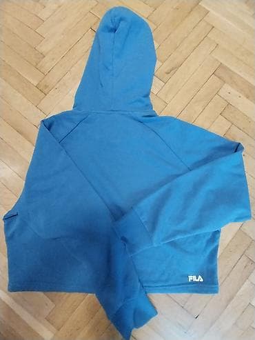 model sata: Fila ženska dukserica s kapuljačom – crop model - Brend: FILA - — 4