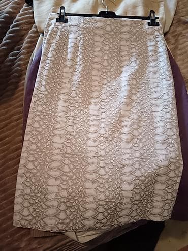 Suknje: Ženska odeća – set suknji i haljina cena za sve - Crno-bela A-linija — 8