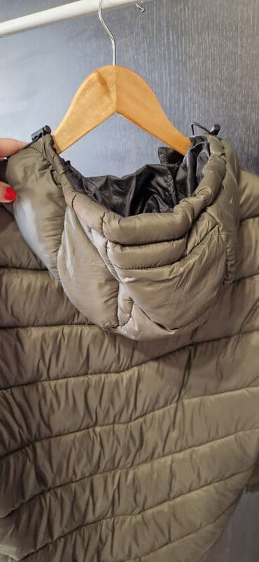 Farmerke: Zimska jakna S, Pierre Cardin, bоја - Maslinasto zelena — 7