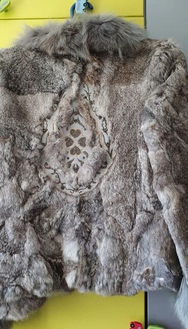 krzneni prsluk zara: S (EU 36), Sa postavom, bоја - Siva — 3