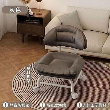 baštanske stolice: Ergonomska stolica sa točkićima i naslonom Ergonomski dizajn: Poseduje — 7