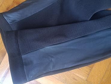 tramarossa farmerke: RIVER ISLAND ženske pantalone/leggins crne boje - Model: uske — 2