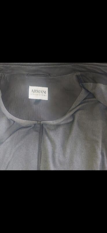 Džemperi: Armani Collezioni muška kožna jakna - Materijal spolja: 100% jagnjeća — 4