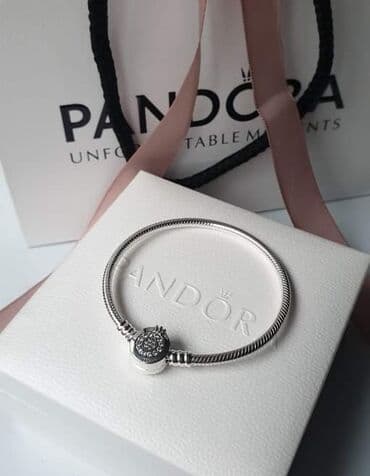 pandora privezak kuca: Pandora narukvica u originalnom pakovanju + gratis 1 privezak — 21