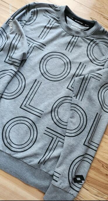 Džemperi: Duks, S, Lotto, bоја - Siva — 2