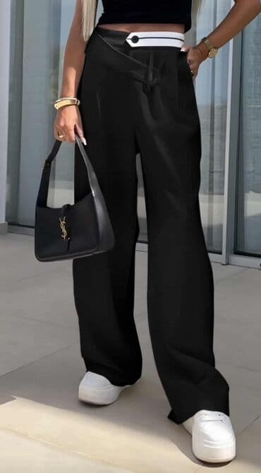 Sweatpants: M, High rise, Straight — 1