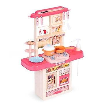 Kids' Kitchens: Dečija kuhinja sa zvukom, LED svetlom, sudoperom i 10 dodataka – — 3