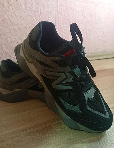 jakna s krznom muska: New Balance patike – sivi/ crni model sa mrežastim i brušenim panelima — 2