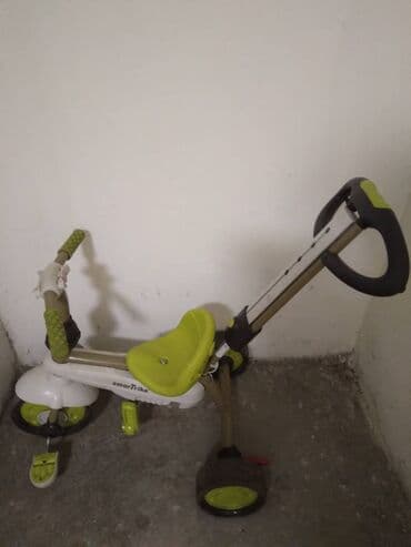 kinder igracke: Deciji tricikl, duz. oko 80, sir. oko 41, vis. sedista oko 35 cm. sa — 3