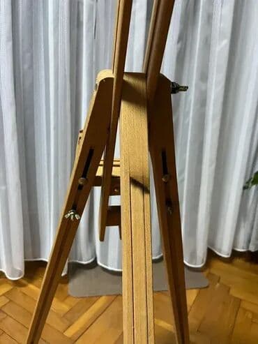pribor za jelo kampovanje: *** SUPER AKCIJA *** #2338 Drveni Štafelaj za slikanje - Orginal Vang; — 8