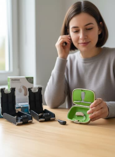 Digitalni slušni aparati – set Cena za sva tri aparata je 30000,po