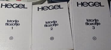test iz engleskog za 3 razred: Komplet knjiga "Istorija filozofije" autora Hegela, obuhvata tri toma — 4