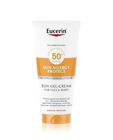 Eucerin Sun Allergy Protect Sun Gel-Cream SPF 50+ (za lice i telo) -
