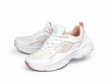 tn patike nove: Ženske patike – bele sa nežno roze detaljima - Sportsko‑casual dizajn — 1