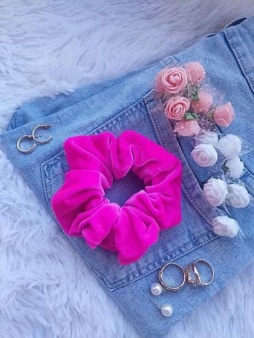 kofer za auto polovni: Set aksesoara za kosu, Handmade, bоја - Roze — 9