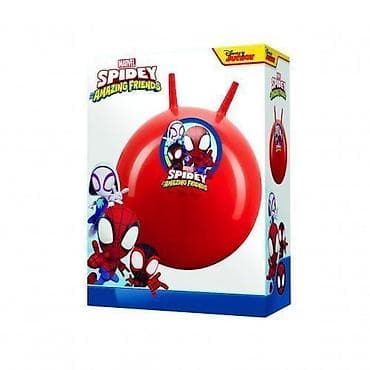 decije trenerke spajdermen: SKOČKO LOPTA SPIDERMAN 45-50 cm (šifra: 595496-60) Crvena skočko — 2