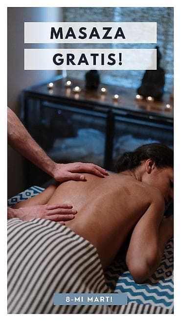 MASAŽA GRATIS – 8. MART Specijalna ponuda povodom 8. marta: besplatna