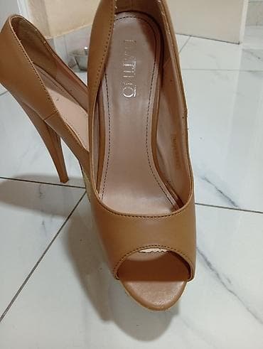 Ženske peep-toe štikle sa platformom - Brend: LATINO (otisak na — 1