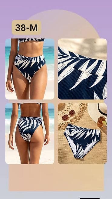 dr luigi kozne papuce cena: Ženske gaćice za kupanje – veličina 38 (M) - Model: visoki struk — 1