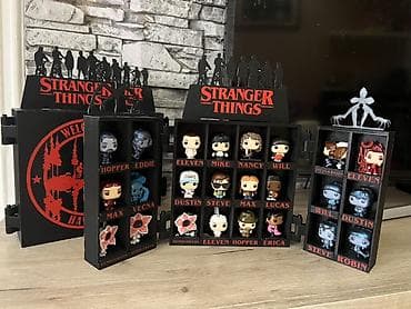 žica za sušenje veša: Stranger Things kolekcionarska kutija/organizator za mini figurice - — 5