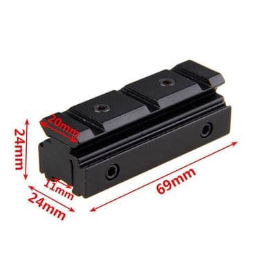 udzbenici za srednju skolu: Nosač adapter 11mm na 11mm ili 21mm Kvalitetan aluminijumski podignuti — 3