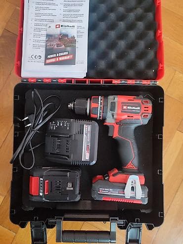Šrafcigeri: Einhell akumulatorska udarna bušilica/odvijač TP-CD 18/50 Li-i BL — 2
