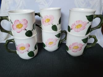 cena komarnika po kvadratu: Solje vintaz Villeroy - Boch Nemacka,Wild Rose. Solje vintaz,nemacke — 9