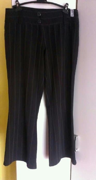 crne letnje pantalone: L — 1