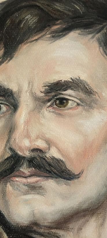 Građevinarstvo i remont: Portret Karađorđa – ulje na platnu (60×40 cm) Na prodaju originalna — 2