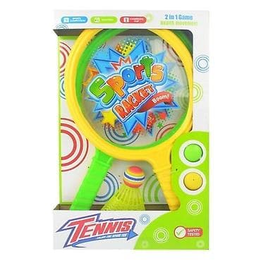 Set za igru reketa – 2 u 1 - Dečiji set za igru na otvorenom i u