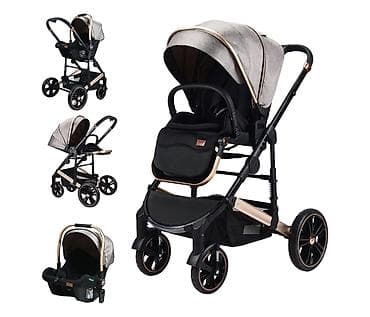 zimski kombinezon za decu: BBO KOLICA ZA BEBE (U8) MEGAMOVE SET – MOCHA SKU: U8SMOCHA-80 BBO — 2