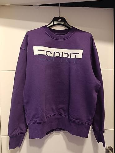 pink odelo: Esprit uniseks dukserica – ljubičasta - Model: klasična dukserica sa — 2