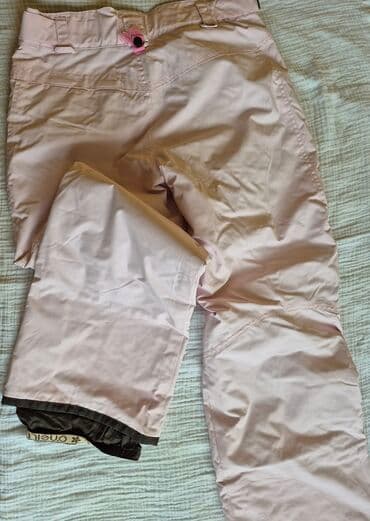 Ski pantalone: Ženske zimske/ski pantalone – svetlo roze,Veličina Xl. - Materijal — 4
