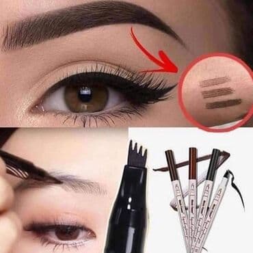 magnetni ajlajner i trepavice: Tattoo olovka za obrve 2u1 Olovka +ajlajner Cena:950din Microblading — 1