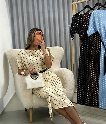 Haljine: 🔥Haljina na tufne – midi dužina, elegantna i udobna
✅2450 din — 4