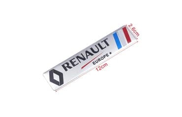 Vozila: Samolepljiva metalna pločica - RENAULT EUROPE Samolepljiva metalna — 1