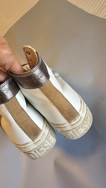diesel mr daddy 2.0: Diesel ženske patike sa debljim đonom - Model: Diesel high-top patike — 2