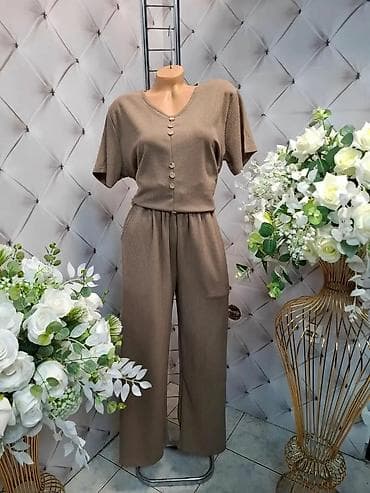 Sakoi: Dvodijelni ženski komplet – rebrasti džersi - Gornji dio: kratki — 5